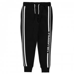 KARL LAGERFELD Bad Boy Jogging Bottoms - Black 09B