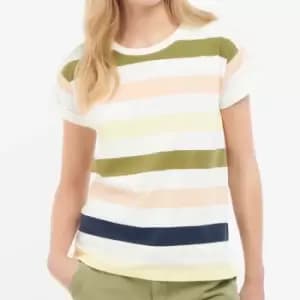 Barbour Lyndale Striped Cotton Top - UK 10