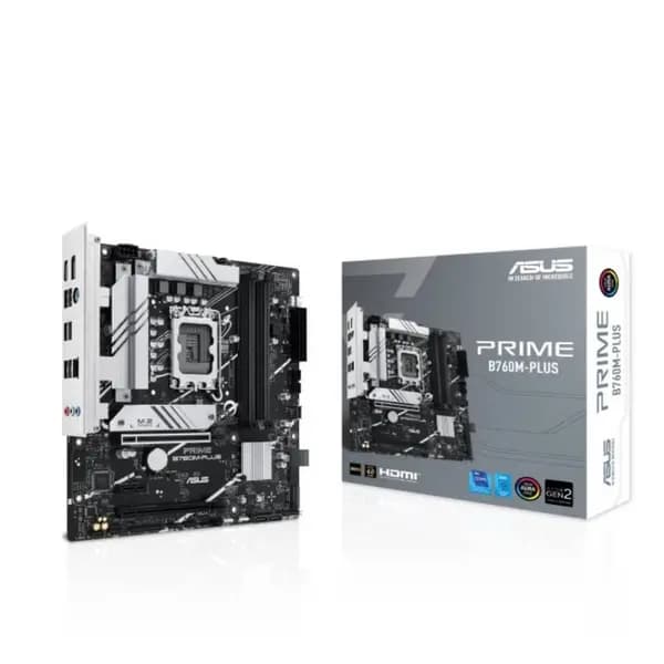 Asus ASUS PRIME B760M-PLUS Intel B760 LGA 1700 micro ATX 90MB1GY0-M0EAY0