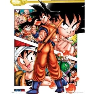 Dragon Ball Collage Mini Poster
