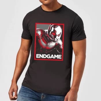 Avengers Endgame Ant-Man Poster Mens T-Shirt - Black - 3XL - Black