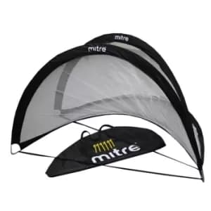 Mitre Foldable Football Goal - Black