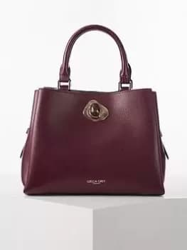 Luella Grey Margaux Grab Handle Crossbody - Damson, Purple, Women