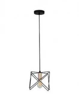 Black Framed Light Pendant