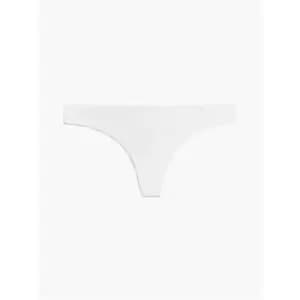 Calvin Klein Thong - Sheer Marquisette - White