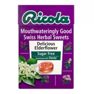 Ricola Elderflower Sugar Free Sweets