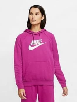 Nike Nsw Essential Fleece Dress, Dark Grey Heather Size M Women