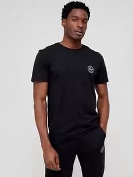 Jack & Jones Small Logo T-Shirt - Black, Size S, Men
