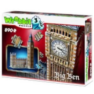 Wrebbit Big Ben and Parliament 3D Puzzle (890 Pieces)