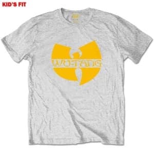 Wu-Tang Clan - Logo Kids 11 - 12 Years T-Shirt - Grey