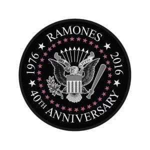 Ramones - 40th Anniversary Standard Patch