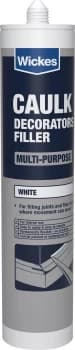 Wickes Decorators Caulk - White 310ml
