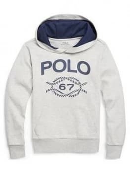 Ralph Lauren Boys Polo Double Knit Hoodie