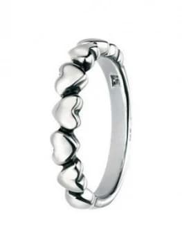 The Love Silver Collection Sterling Silver Heart Ring