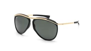 Ray-Ban Olympian Aviator Sunglasses - Black/Gold
