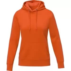 Elevate Womens/Ladies Charon Hoodie (L) (Orange)