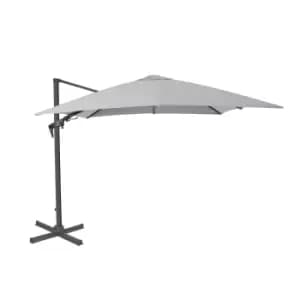 3m Royce Cantilever Executive Soft Grey Parasol Grey