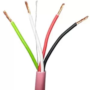 300m Low Smoke 4 Core Speaker Cable 1.5mmA² OXYGEN FREE COPPER (OFC) LSZH 100V