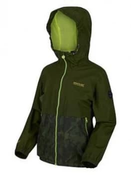 Regatta Boys Haskell Camo Jacket - Khaki, Size 9-10 Years