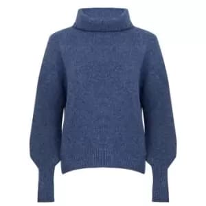 Ted Baker Cchloe Roll Neck Knit Jumper - Blue
