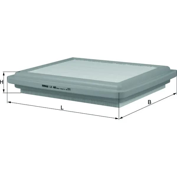 Air Filter Lx485 70321927 By Mahle Original