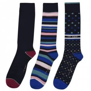 Ted Baker Granada Stripe Socks - ASSORTED