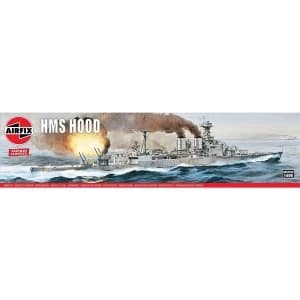 HMS Hood 1:600 Vintage Classic Warship Air Fix Model Kit