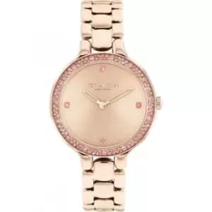 Ladies Coach Chelsea Carnation Gold IP Watch