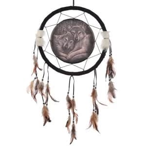 Wolf Companions 34cm Dreamcatcher