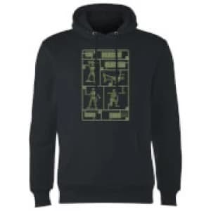 Toy Story Plastic Platoon Hoodie - Black