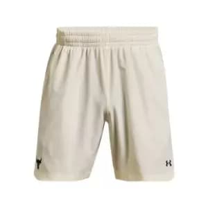Under Armour Project Rock Woven Shorts Mens - Grey