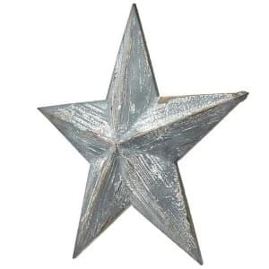 Blue Wooden Lucky Hanging Star By Heaven Sends