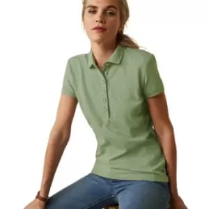 Ariat Womens Prix 2.0 Polo Basil Medium