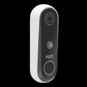 ESP Fort Smart Home Battery Powered WI-FI Video Doorbell - 1080p IP54 with Plug-in Chime - ECSPDB