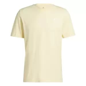adidas T-Shirt Mens - Yellow