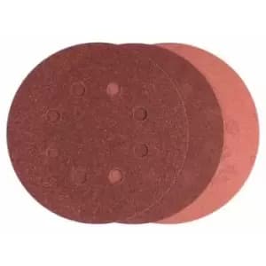 Bosch Accessories 2607019497 Router sandpaper set Hook-and-loop-backed, Punched Grit size 80, 120, 240 (Ø) 125mm 1 Set