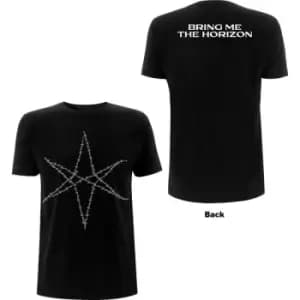 Bring Me The Horizon - Barbed Wire Unisex XX-Large T-Shirt - Black