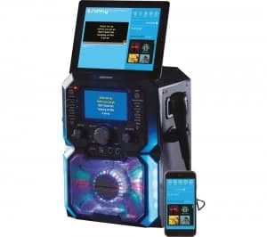 Daewoo AVS1302 Bluetooth Karaoke System - Black