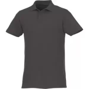 Elevate Mens Helios Short Sleeve Polo Shirt (XXL) (Storm Grey)