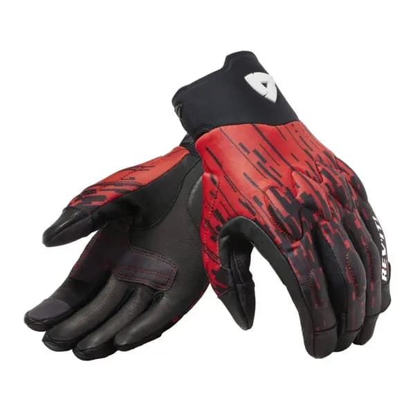 REV'IT! Spectrum Gloves Black Neon Red Size 2XL