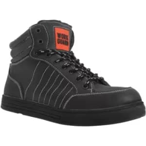 Result Mens Work-Guard Stealth S1P Safety Boots (7 UK) (Black) - Black