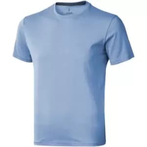 Elevate Mens Nanaimo Short Sleeve T-Shirt (S) (Light Blue)