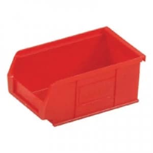 Barton Tc2 Small Parts Container Semi-Open Front Red 1.27L 165X100X75m