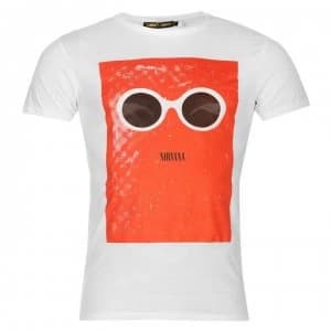 Official Kurt Cobain T Shirt - Nirvana Glasses