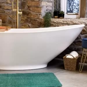 JVL Solemate Bath Mat Teal (Green)