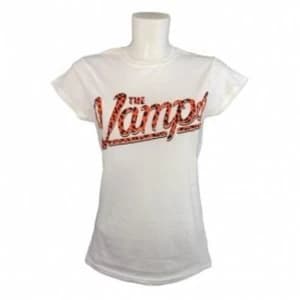 The Vamps Team Vamps Ladies White T Shirt Medium