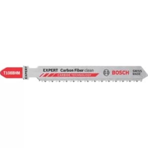Bosch Expert T108BHM Carbon Fiber Clean Cut Jigsaw Blades Pack of 3