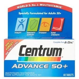 Centrum Advance 50+ Tablets x60