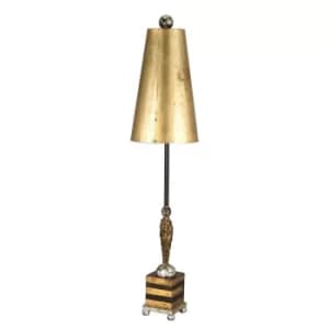 Noma Luxe 1 Light Table Lamp Steel, E27