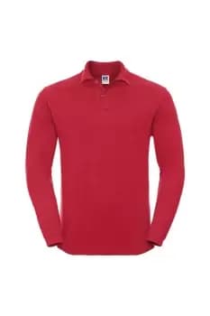 Europe Long Sleeve Classic Cotton Polo Shirt